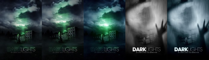 Dark lights poster v2xzz